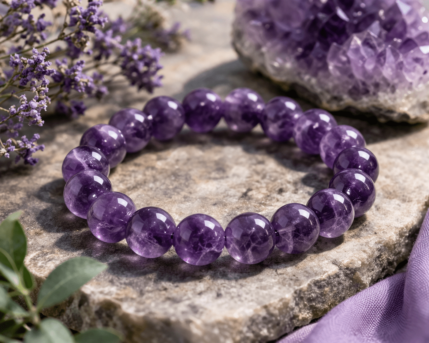 Amethyst Crystal Bracelets
