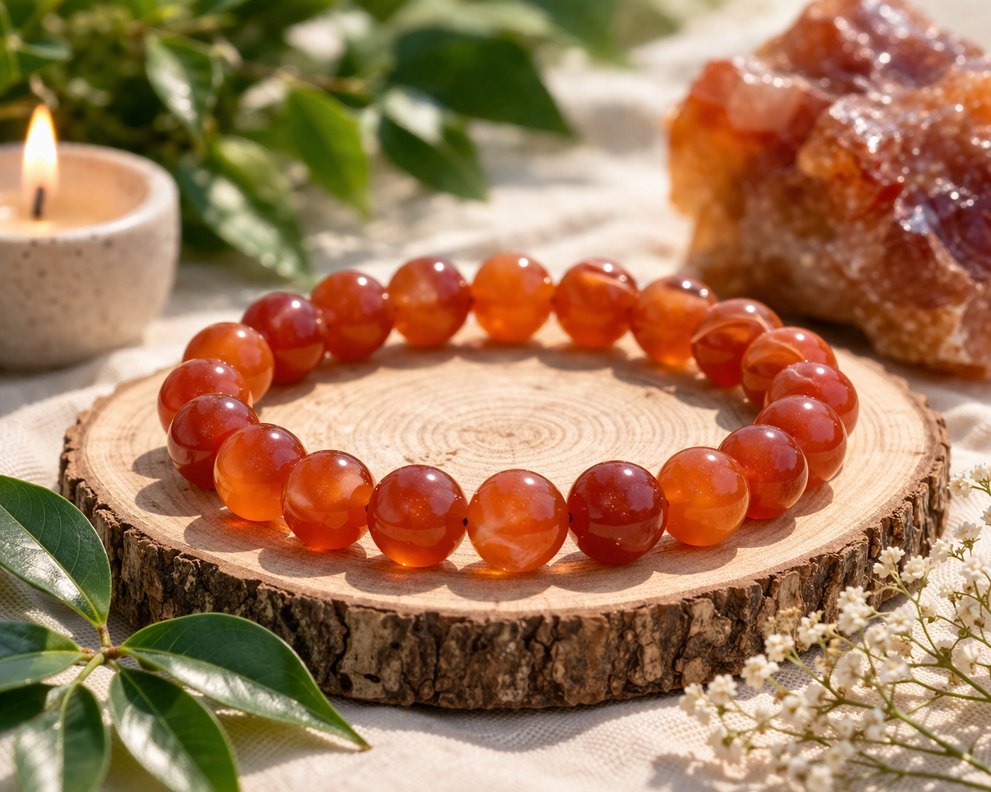 Carnelian Crystal – Stone of Confidence & Courage